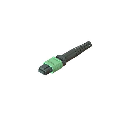 China Effortless MPO Fiber Connector 3.5mm 12/16/24 Cores for Data Centers and Enterprise Networks for sale