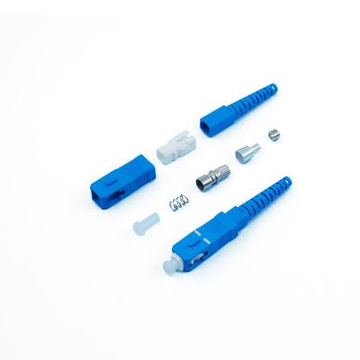 China Multimode SC Fiber Optic Connector Kits With Good Flame Retardant RoHs Approved for sale