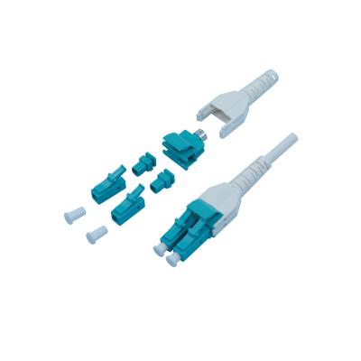 China Uniboot LC Duplex Fiber Connector With PC APC UPC Ferrule Terminal Kits for sale