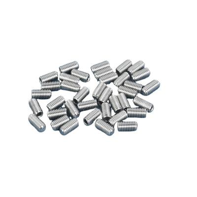 China DIN SSS Stainless Steel Flat Point End Hexagon Socket Set Screws for sale