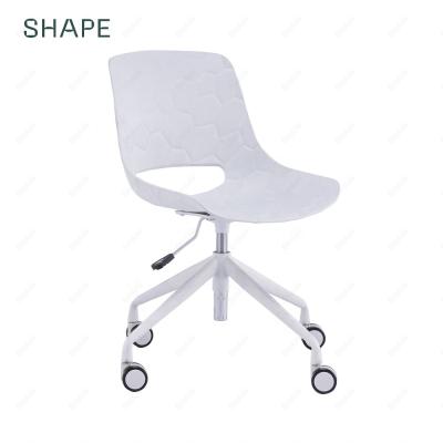 China Minimalist Home Office Chairs White Minimalist Home Office Chairs Living Room Swivel Desk Chairs Computer Chair for sale