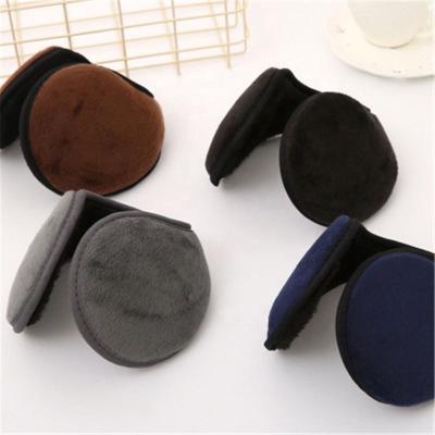 China After wearing winter men's type fashion thermal earmuffs with thick plush back wear earmuffs winter fashion wholesale R0862 for sale