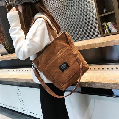 China Vintage Ladies Tote Female Eco Crossbody Bag Handbag Cotton Canvas Zipper Shoulder Bag High Quality Women's Casual Messenger Bags L0106 for sale