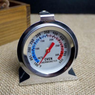 China Oven Thermometers Food Meat Temperature Gage Stainless Steel Kitchen Cooker Baking Supplies Stand Up Dial Oven Thermometer for sale