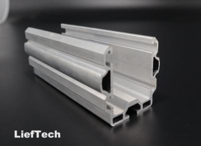 China 6063 T5 Aluminium Extrusion Profiles OD 28mm 60x55 Aluminum Lean Pipe for sale