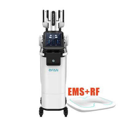 China 2022 Weight Loss EMS 4 13 Tesla Emslim Neo RF Grips Slimming System Muscle Sculpting Machine for sale