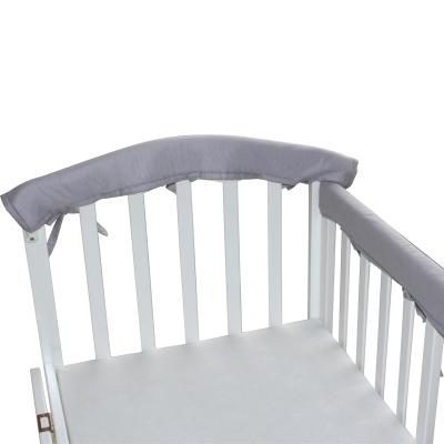 China Contemporary Soft Knot Protective Decorative Baby Braided Crib Bumper for sale