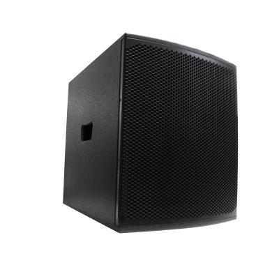 China None AS 18 Inch Class D Amplifier Powered Speaker Box Accessories Woofer Subwoofer Professional Sound Speaker for sale