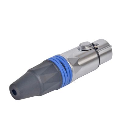 China audio & Size Quality XLR213G Video Connectors 3 Pin Female for sale