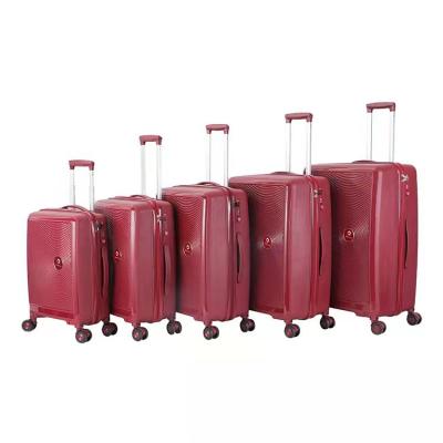 China PP Material Wheeled Spinner New Factory Wholesale Men's Model Trolley Bags Luggage For Travel for sale