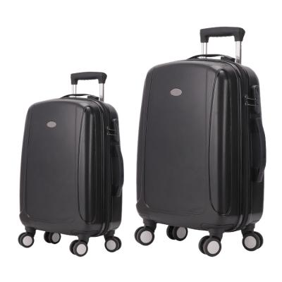 China Fashion Set Mens Hard Case Trolley Travel PP Suitcase Luggage Style Spinner Top Lock Rolls Color Liner for sale