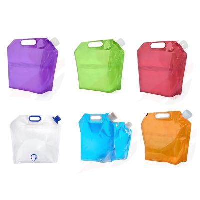 China Best Selling Goods Stored Using Collapsible Outdoor Plastic Water Bag Water Bag for sale