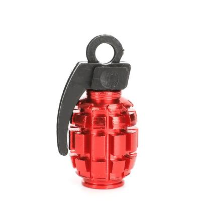 China Aluminum Alloy Pomegranate Aluminum Tire Valve Cover For Auto Bike Motorcycle Alloy Tire Valve Stem Covers For USA Valves Car-Styling Parts for sale