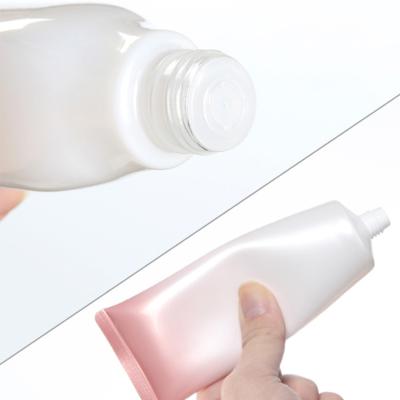 China High Qiality 40ml 100ml Luxury Gradient Rose Glass Bottles With Stopper For Essential Water for sale