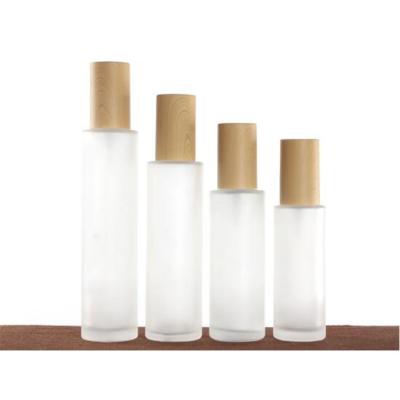 China 20ML 30ML 40ML 60ML 80ML 100ML 120ML Cosmetic Glass Inner Cap Bottles For Essential Water for sale