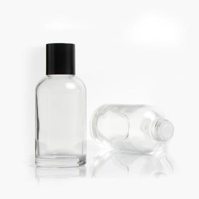 China Hot Sale 40ML 100ML 120ML Cosmetic Glass Inner Cap Bottles For Essential Water for sale