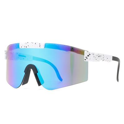 China SKI Big Frame Cycling Outdoor Sports Windproof Glass Shopping Beach Well And Viper Custom Unisex Sunglasses for sale