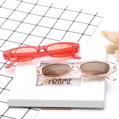 China Fashion sunglasses best selling new small frame fashion sunglasses candy color character sunglasses for sale