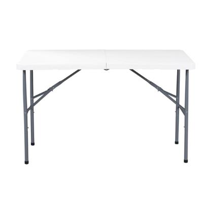 China Folding Easy Carry Camping Plastic Table, 4ft Picnic Folding Table With Four Seats for sale