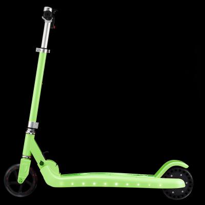 China Bluetooth speaker +led lights wholesale 120W inch foldable child scooter 5 wheel electric scooter 2 wheel mobility scooter with E brake for sale