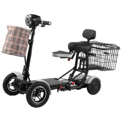 China Unisex Lightweight Older Adult Electric Folding Scooter And Mobility Wheelchairs For The Disabled for sale