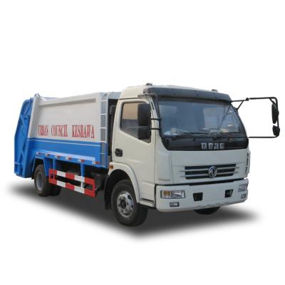 China Other Factory For Sale 8000L Compressed Garbage Truck , 6 Wheels 8 Tons Compactor Garbage Trucks for sale