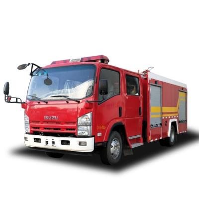 China Fire Fighting Vehicles , Airport 3000L Fire Fighting Truck With 4*2 Fire Fighting And Rescue Service Foam And Water 6940*2280*2880 for sale