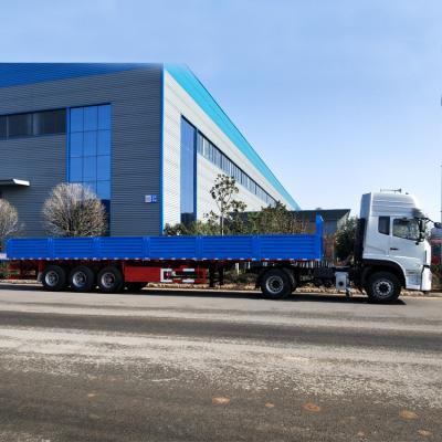 China Truck trailer 13 meters semi trailer with barrier for sale