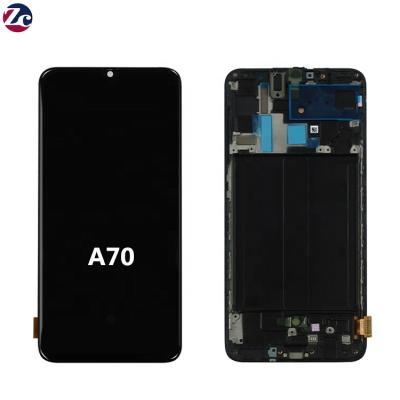 China Mobile Phone Screen Repair Service ZC Original Broken Mobile Phone LCD Display For Samsung Galaxy A70 LCD Display Screen Replacement for sale