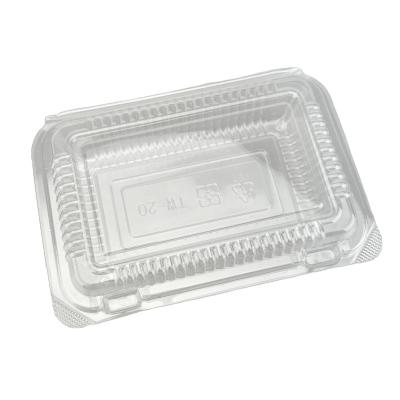 China China Manufacturers Freshness Preservation Disposable Plastic Blister Tray Salad Tray Food Storage Container Takeaway Plastic Fruit Blister Pack for sale