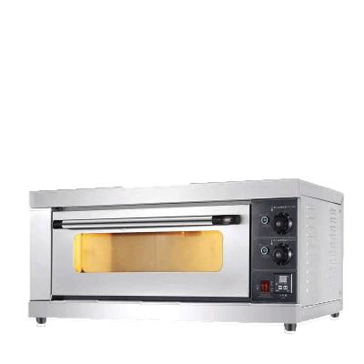 China Best Selling Bakery Hot Selling Bread 12 Size Commercial Convection Deck Electric Single Oven for sale