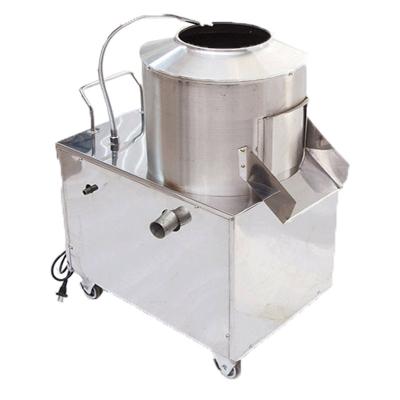 China snack factory peeling machine potato peeler slicer machine/electric vegetable peeler/onion peeler cutter machine for sale