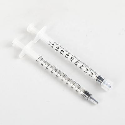 China Medical Disposable PP Tuberculin Syringe 1ml for sale