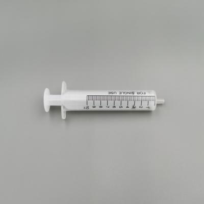 China High Quality PP Two Part Syringe 10ml Luer Slip Medical Use for sale