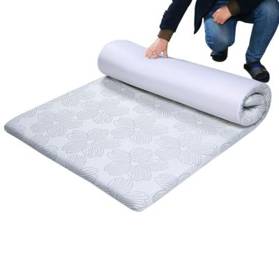 China 2023 Hot Selling Reversible 2023 Bamboo Topper Mattress Bed Reversible Charcoal Gel Memory Foam Mattress Cooling Topper Topper for sale