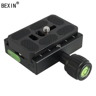 China BEXIN QR-60S Camera Accessories SLR BEXIN QR-60S Digital Camera Accessories Quick Release Clip Tripod Spare Part Flexible Clip Mount Attached to SLR Monopod for sale