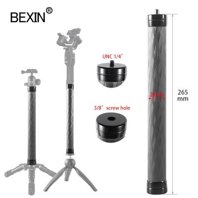 China Wholesale Professional BEXIN OEM/ODM Video Camera Camera Accessories Carbon Fiber Selfie Extension Stick For Monopod Tripod Phone for sale