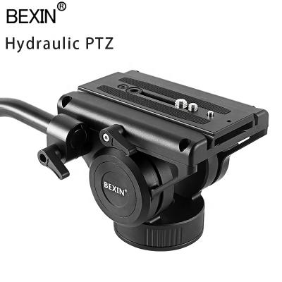 China Wholesale BEXIN Flexible Aluminum Alloy Tripod Ball Hydraulic Fluid Head Portable Panoramic Bracket for Tripod Monopod Video Camera for sale