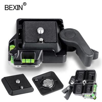 China BEXIN Ball Camera Universal Camera Clip Holder Photography Accessories QR-40 Quick Release Dish Clamp Holder Main Tripod Adapter//BEXIN Tripod Camera for sale