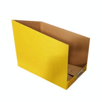 China Recycled Materials Matte/Glossy Surface Corrugated Cardboard Paper Finish Custom Colored Display Box For Hand Sanitizers for sale