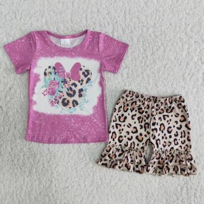 China 2021 Casual Newborn Babies Clothes Outfits Wholesale Cute Kids Boutique Girl Clothing Sets Baby Outfits for sale