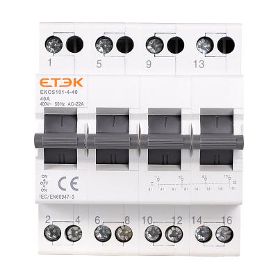 China MCB EKSC101 Circuit Breaker 1p-4p 240V Protection ETEK Connector Inverter Miniature Circuit Breaker 50Hz MCB for sale