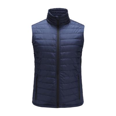 China Sustainable Men Recycled Bodywarmer Rpet Vest Recycled Polyester Quilted Vest Rpet Softshell Vest for sale