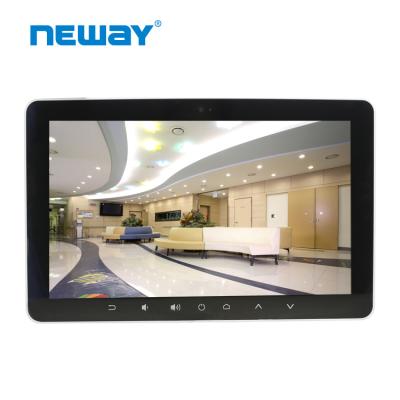 China Full Hd 1920x1080 Hospital WiFi White Color 15.6inch Bedside Android Terminal Panel PC for sale