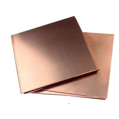 China Decoration etc. Customized Pure Red Copper Sheet Metal 99.9 4FT*8FT Pure Copper Plate for sale