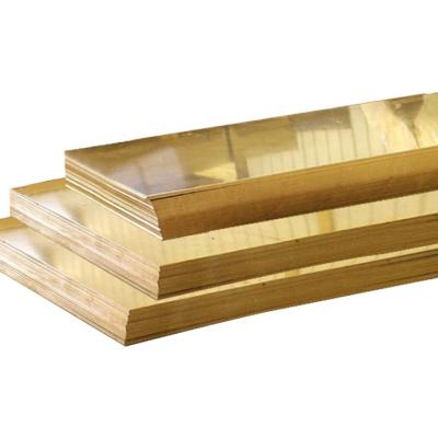 China Electricity 1500x 3050mm Customized 2.5mm 6mm Thickness H62 H65 Brass Copper Sheet Plate for sale