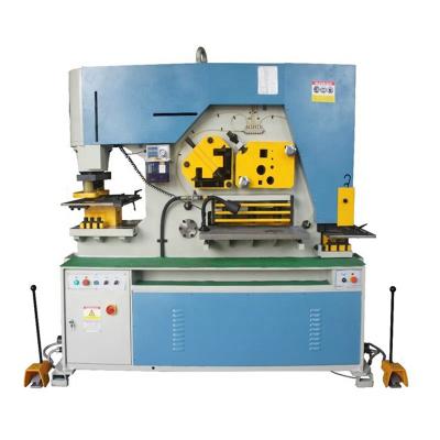 China Factory hydraulic locksmith machine for cutting and punching carbon steel plate, hydraulic locksmith for sale