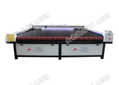 China Máquina de corte automática da gravura do laser da esteira do tapete do assoalho grande área de funcionamento à venda