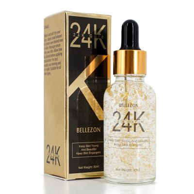 China Moisturize Vitamin E Collagen 24K Gold Serum Hyaluronic Anti Aging Gold Serum for sale