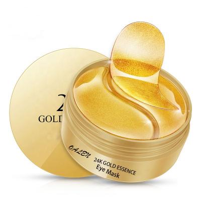 China Hot-selling Anti-wrinkle 24K Gold Serum Collagen Anti-Wrinkle, Remove Dark Circle Night Use Gold Eye Mask for sale